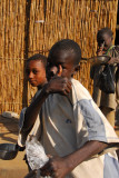 Thumbs up from a boy in Malanville