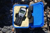 Cell phone protected by custom plastic case