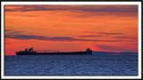 Iron Ore Tanker on Lake Superior