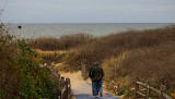 Couple with dog - Coast Guard Beach
