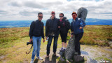 Atop Slievenamon Mountain