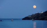 DSC09603 - Moonrise Over Fort Amherst