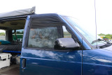 DIY magnetic window screens.