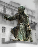 O Poeta Chiado, por Costa Motta e José Alexandre Soares (base)