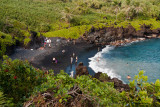 Pa'iloa Bay Black Sand Beach