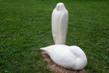 Margot McMahon, Hawk and Dove, Grosse Point Light, Evanston