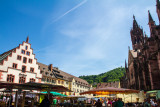 Farmers market, Freiburg im Breisgau, Black Forest, Germany