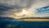 Munich being lit by the sun