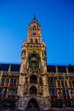 The New Town Hall, Glockenspiel, Marienplatz, Munich, Bavaria, Germany