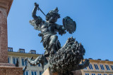 Marian Column, Marienplatz, Munich, Bavaria, Germany