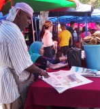 Sunday market, Jalan Gaya