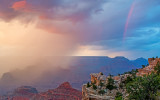 Monsoon storm, Grand Canyon National Park, AZ