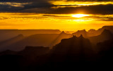Sunset at Desert View, Grand Canyon National Park, AZ