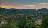 San Gimignano in the evening
