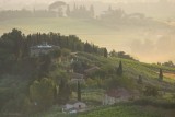 Tuscany Landscape in the Morning .Day 1