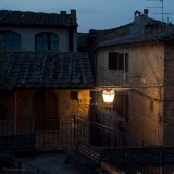 San Gimignano. Night Street