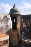 Looking into one of El Morro's 'garitas' (Sentry post)