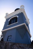 Looking up at El Morro lighthouse