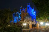 Haunted Mansion, night