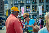 2016 - Donna Sauer at Dam Square, Amsterdam - Netherlands