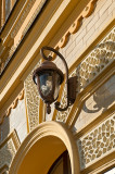Lamp On Yellow Wall