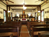 Interior, Stella Maris Chapel, Lamar, TX.