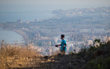 View over Malaga from Los Almendrales