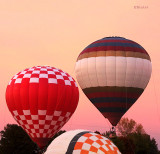 Balloons at Sunset