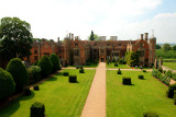 Charlecote House. View from the top of the Gate House
