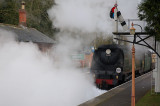 Excess steam.