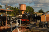 7820 Dinsmore Manor approaches the turntable at Minehead.