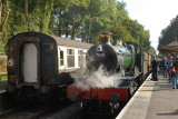7828 Odney Manor arrives at Crowcombe Heathfield.