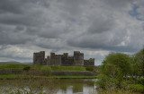 Caerphilly Castle.