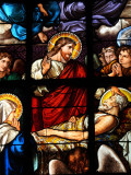 A close-up of one of the windows.