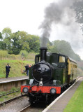 1450 arrives at Crowcombe Heathfield.