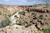 Passing by a smaller wadi