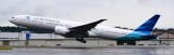 Garuda Indonesia, Boeing 777-300 ER, Boeing Field, Seattle
