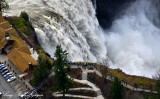 Visitors at Snoqualmie Falls, Salish Lodge, Washington