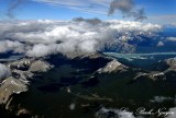 Mt Michener, Mt Mumford, Abraham Lake, Abraham Mountain, Canadian Rockies, Canada
