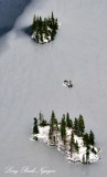 Islands on Thompson Lake. Mt Defiance. WA 297