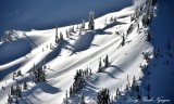 Landscape on Mount Lena Olypmic Mountains Washington 293