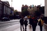 Down Town Dublin, Looking towards the shopping district just past Temple Bar