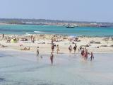 Llevant Beach with Illetes and La Savina behind