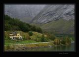 valley near Lunde,results of glacier