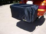 Here is the rain cover on the bag