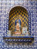 virgen, talavera factory - puebla, mexico