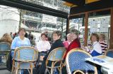 Heading towards the Marais, we stopped for lunch across from the Pomidou Centre