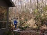 raking leaves