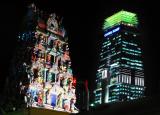 Sri Mariaman Temple and Capitol Tower