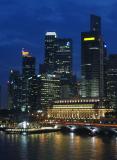View from Esplanade Terrace, the rooftop of the Esplanade Theatre